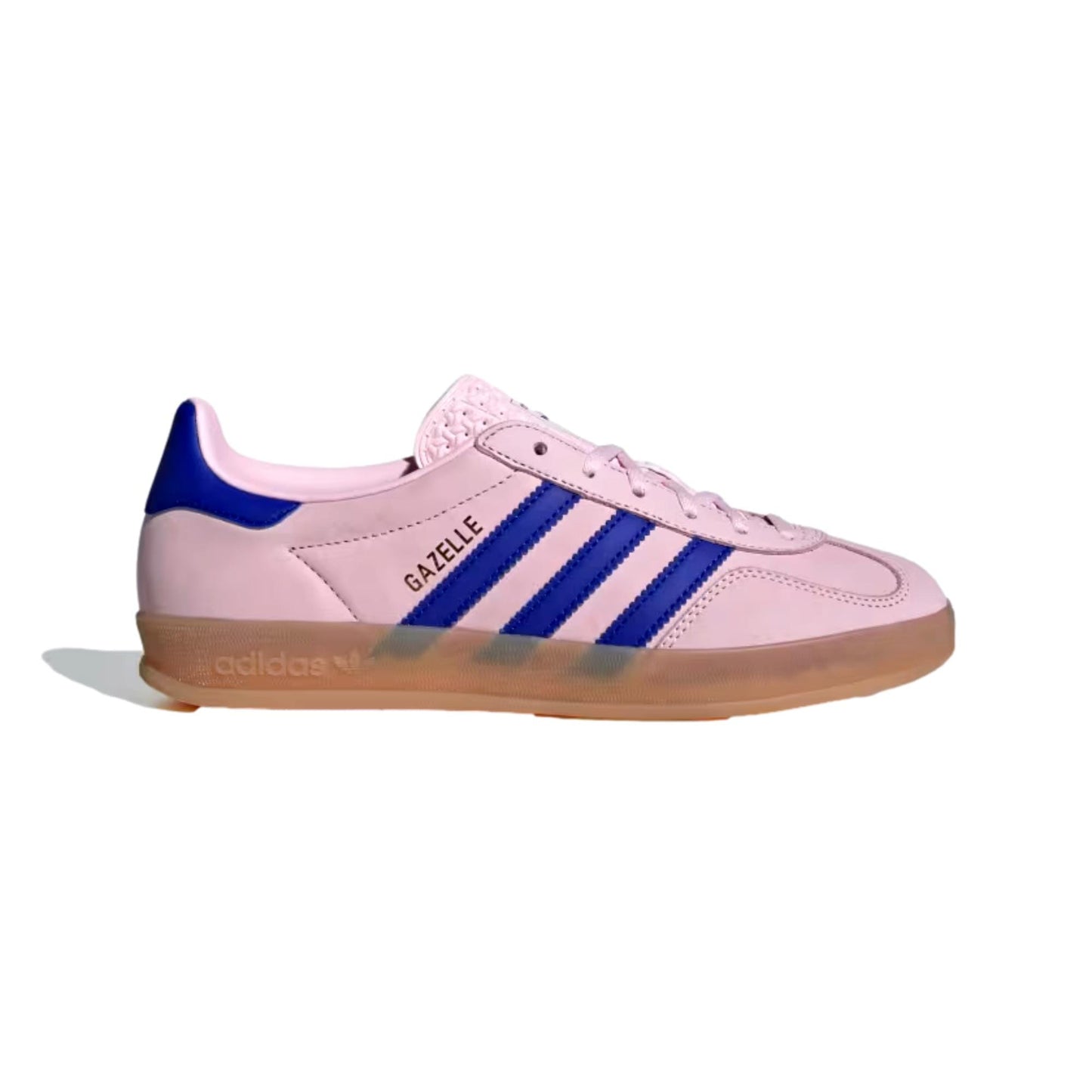 Adidas Gazelle Indoor Clear Pink/Lucid Blue-Gum  JI1371 Mujer