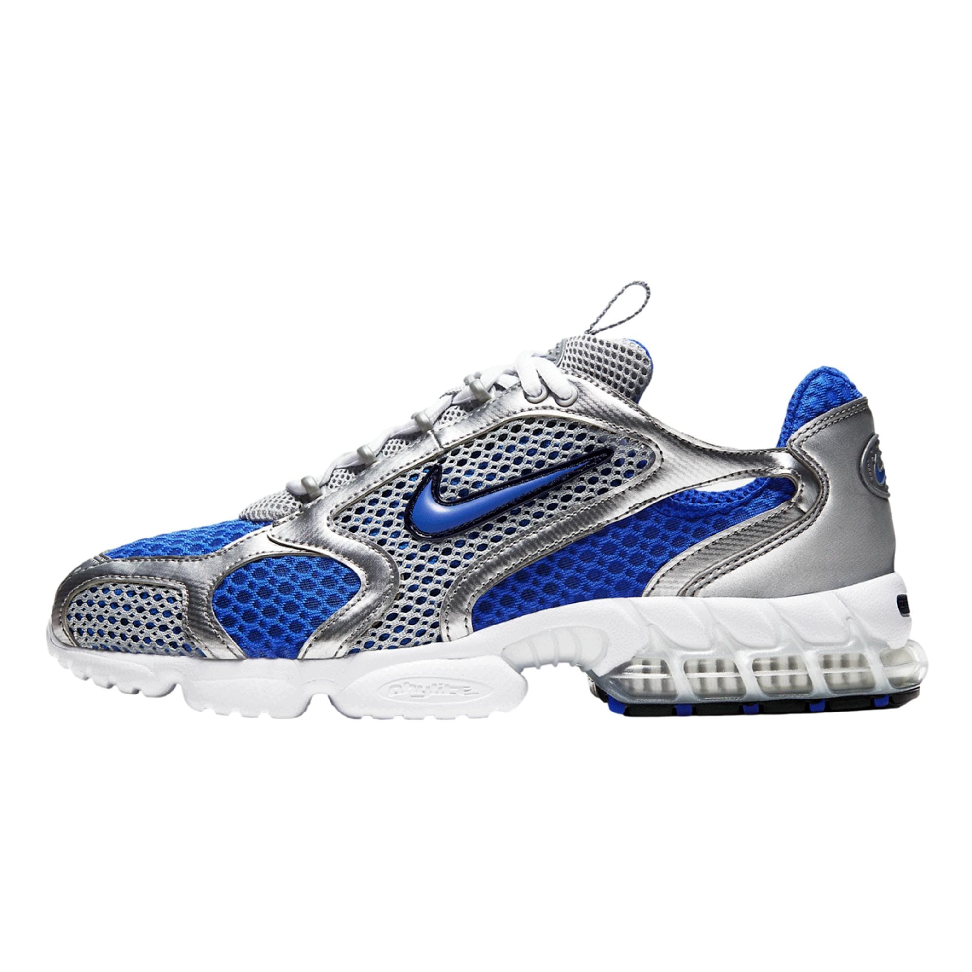 Nike Air Zoom Spiridon Cage 2 Metallic Silver / Varsity Royal  CJ1288-002 Hombre
