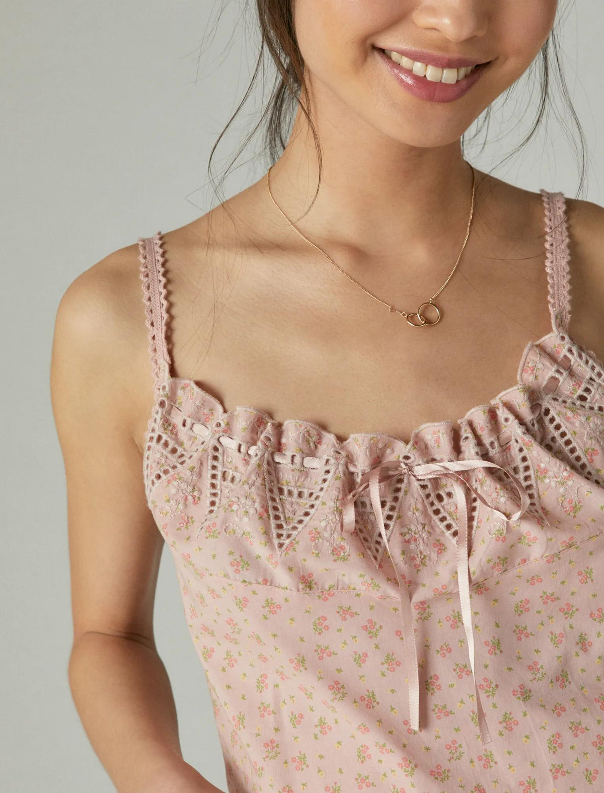 Camiseta sin mangas de mujer con estampado