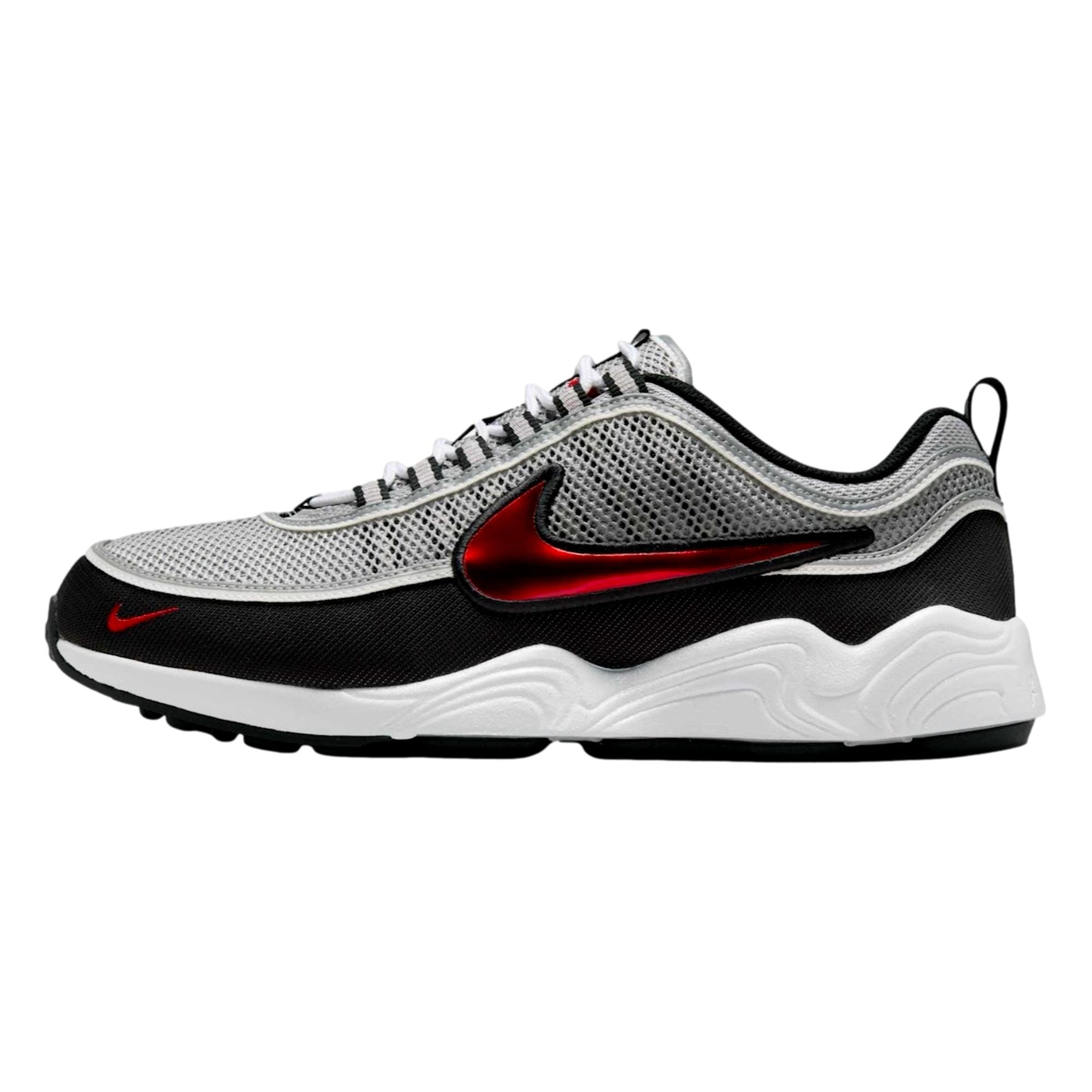 Nike Air Zoom Spiridon SP Metallic Silver/Sport Red  HF9117-001 Hombre