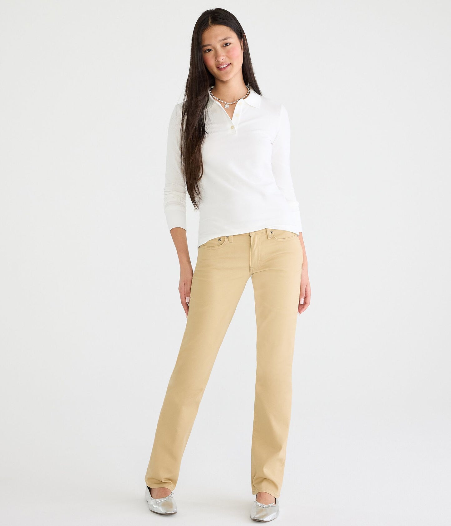 Pantalón de tiro medio