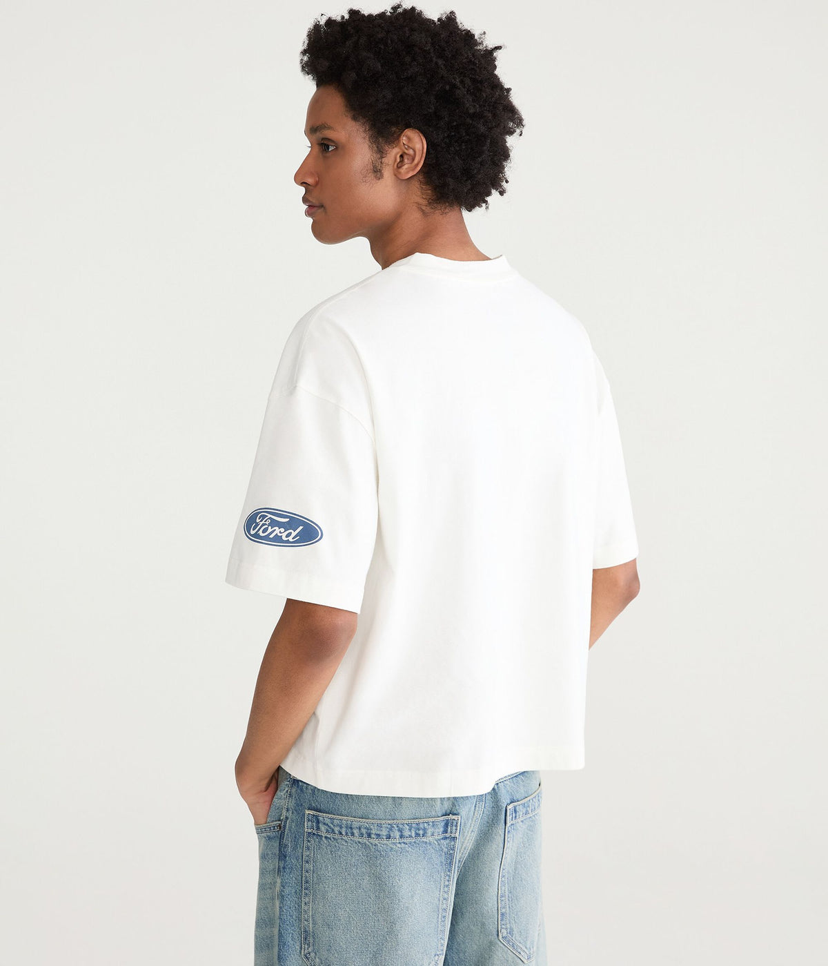 Camiseta con cuello en V