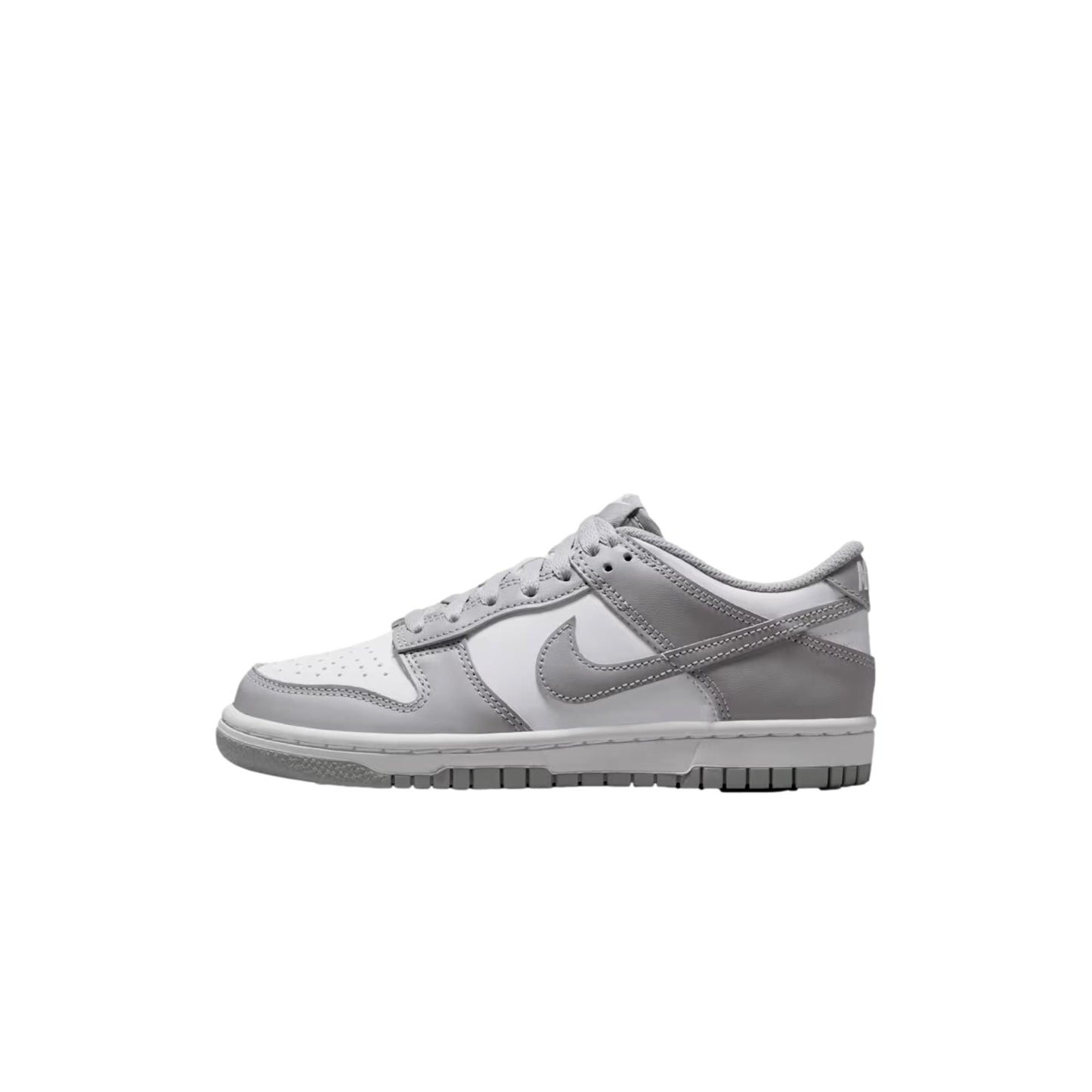 Nike Dunk Low White / Light Smoke Grey - White  FB9109-123 Escolar