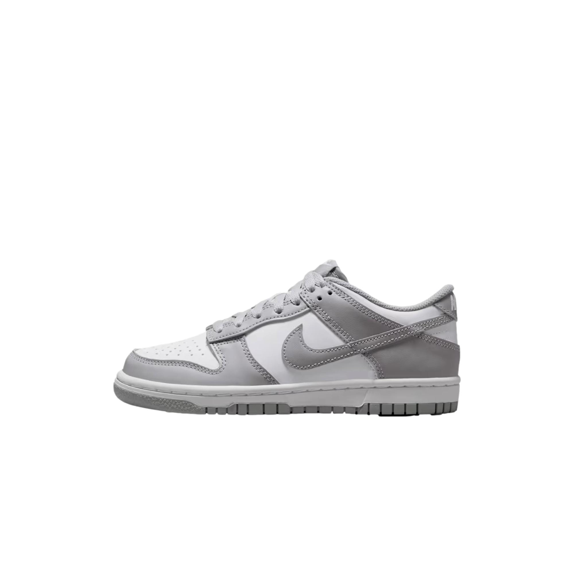 Nike Dunk Low White / Light Smoke Grey - White  FB9109-123 Escolar