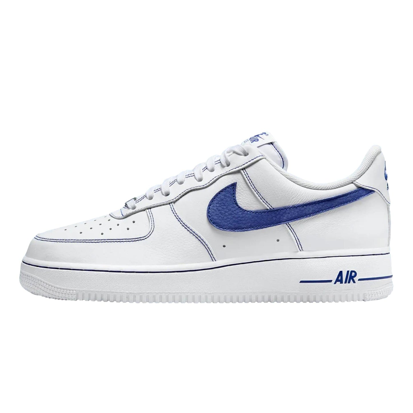 Nike Air Force 1 '07 LV8 White / Deep Royal Blue  HQ2037-100 Hombre